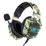 K8 Camo Wired Gaming Headset