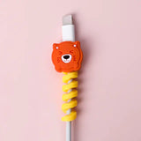 Cartoon Silicone Cable Manager Bobbin