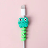 Cartoon Silicone Cable Manager Bobbin
