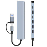 7-in-1 Type-C Hub for Laptops and MacBook