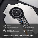Slim External USB DVDCD Drive for Laptops