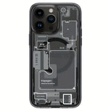 Clear Magnetic Acrylic Case for iPhone 14 Pro