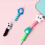 Cartoon Silicone Cable Manager Bobbin
