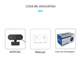 1080P HD USB Webcam for Virtual Meetings