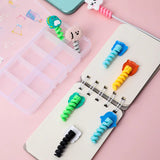 Cartoon Silicone Cable Manager Bobbin
