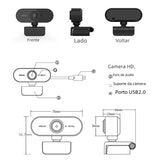 1080P HD USB Webcam for Virtual Meetings