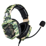 K8 Camo Wired Gaming Headset