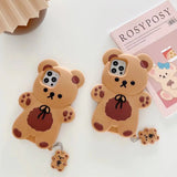 Teddy Bear Soft Silicone Case