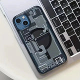 Clear Magnetic Acrylic Case for iPhone 14 Pro