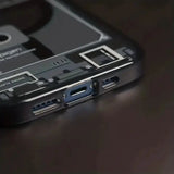 Clear Magnetic Acrylic Case for iPhone 14 Pro