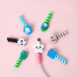 Cartoon Silicone Cable Manager Bobbin